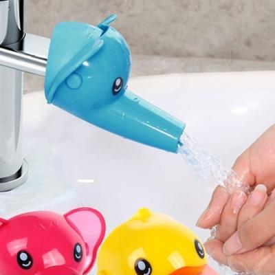 Faucet Extender Cartoon Style of Children Hand Washing Extension Sink