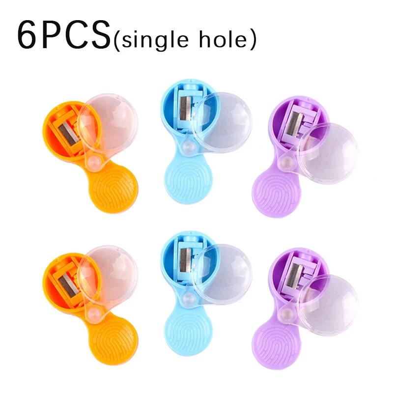 Mini Pencil Sharpener for 2.0mm Mechanical Pencil Thick Pencil Lead Sharpener External Storage for Easy Student Stationery Tools