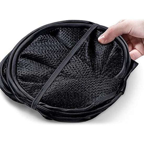 Cesto Portabiancheria Grande Capacità Resistente all'Usura Traspirante Manico Rinforzato Buona Portata Stoccaggio Oggetti Nylon Tipo Pieghevole Vestiti Sporchi Biancheria