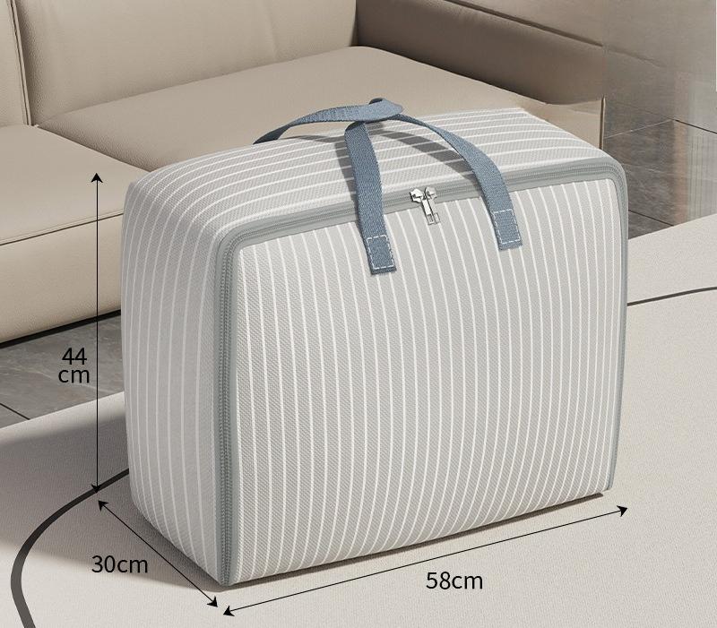 Ulfen Large Capacity Moving Packing Bag Special Quilt Storage Bag Clothes Cotton Quilt Home Moisture Proof Bag Oxford Cloth