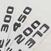 3D ABS Car Letters Logo CLE200 CLE260 CLE300 Badge Rear Trunk Emblem Decals For Mercedes Benz C238 A238 Car Sticker Accessories 4DS
