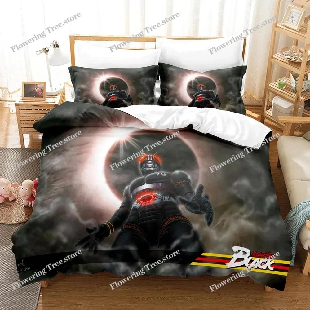 Kamen Rider Bedding Set Duvet Cover Pillowcase comfortable Comforter Bedding Set King Size Bedding Sets Home Textile