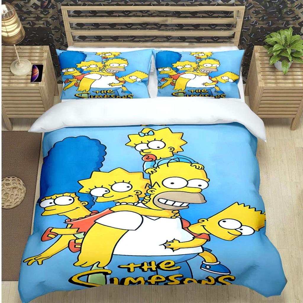 Beliebte Cartoon-TV-Rollen-Druck Bettwäsche-Sets Bettwaren-Set Bettdecken-Set Teens Mädchen Twin Einzel Kind Geschenk