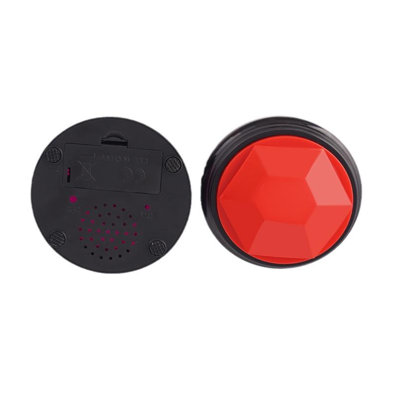 Pet Training & Sound Recording Button Toy for Dogs and Cats