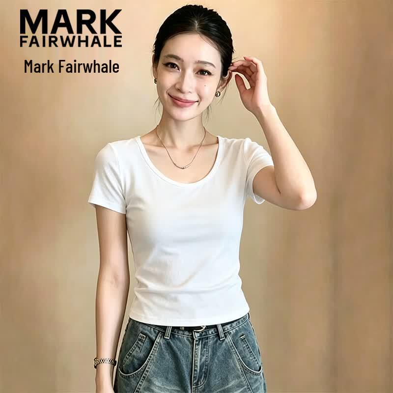 Mark Fairwhale Women's Slim Fit Short Sleeve T-Shirt