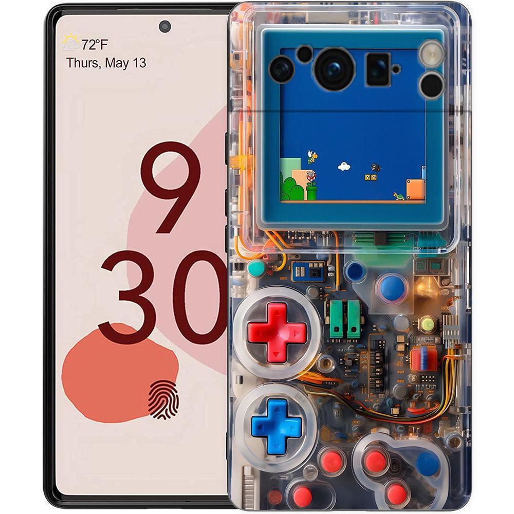 Phone Case Cover for Google Pixel/9/8/7/6/7A/6A/Pro Shockproof Soft TPU 9/Pro/XL Shell Capas Fundas Painted Gaming Consoles Bags Pixel 7a