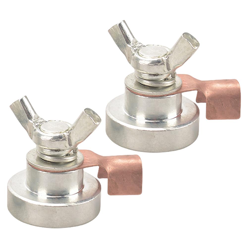 2 Pcs Welder Welding Strong Magnetic Grounding Tool Magnetic Welding Machine Ground Clamp Magnetic Welding Ground Clamp Tool