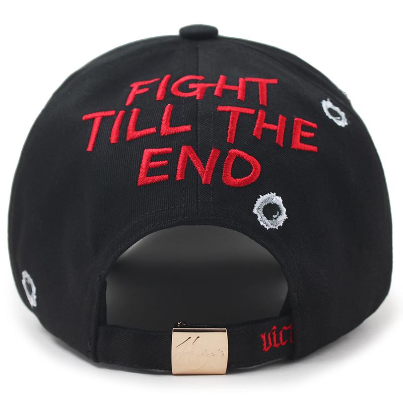 Heiteo Bullet Hole Ball Cap Black
