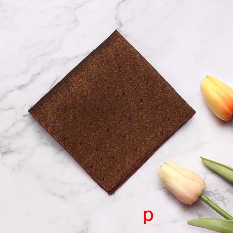 Men'S Formal Suit Pocket Towel, Tie And Bow Tie Pocket Towel, Wedding Banquet Matching, Square Towel.