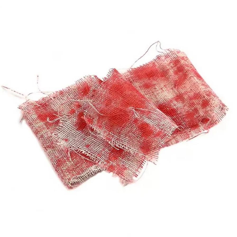 Blood Stained Halloween Blood Cloth Scary Halloween Bloodstained Curtains for Home, Party 8CMx5M