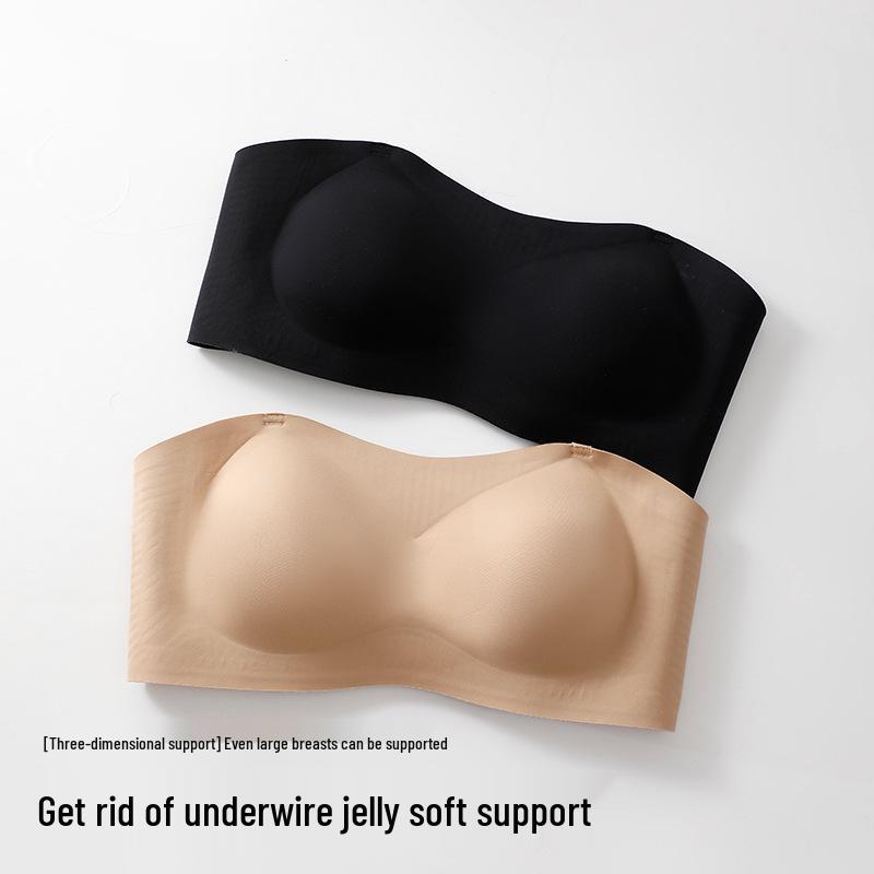 Push-Up Trägerloses Sport-Bandeau für Damen – Bügellos, Nahtlos, Leicht, Atmungsaktiv