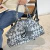 Bolsa de yoga, bolsa de ombro, bolsa de lona, bolsa tote unissex, bolsa de compras de grande capacidade, bolsa para esportes e fitness
