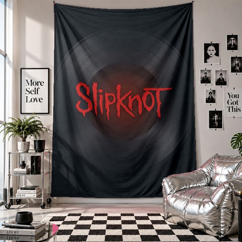 Slipknot Wall Tapestry Home Decor Wall Hanging Cloth for Bedroom Living Room Background