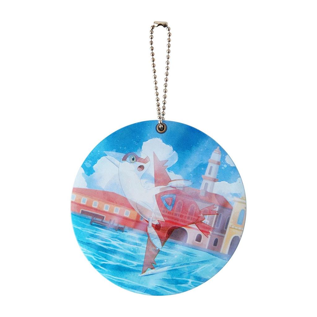 Pokemon Mirror Charm with a Floating Pattern Latia ( Invisible To Me ) Japan NEW