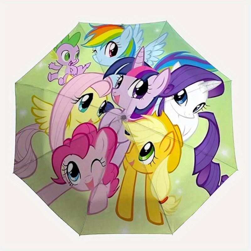 Автоматический складной зонт My Little Pony Friendship - Дорожный зонт, Идеальный подарок на День Рождения, Рождество a0827077