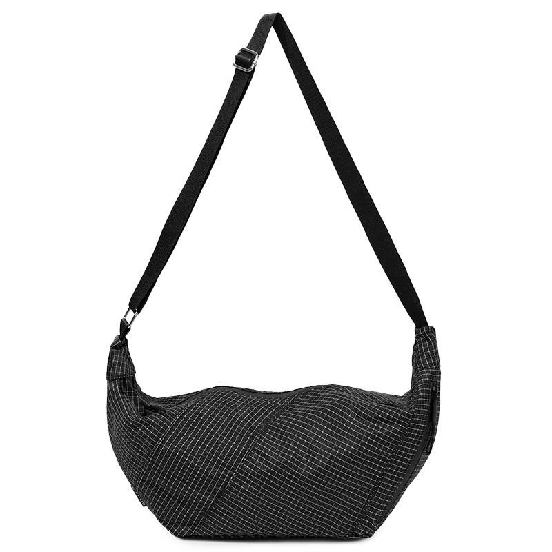 Outdoor Sports Lightweight Shoulder Bag Large Capacity Sports Crossbody Bag чёрный