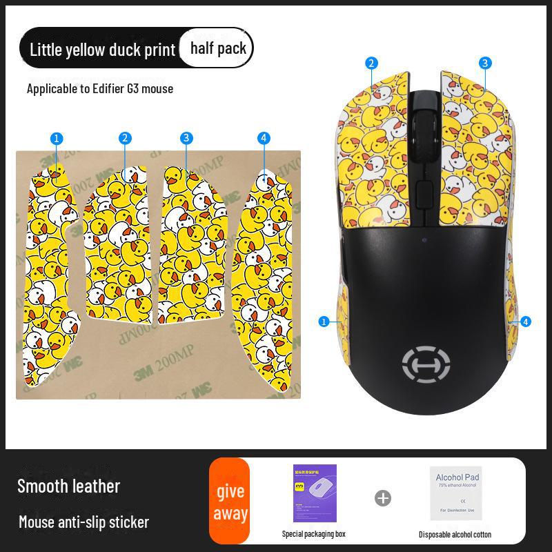 Edifier G3/G3M Anti-Rutsch- und Schweißabsorbierende Mausaufkleber