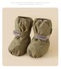 Infant Waterproof High-Top Velvet Cotton Shoes: Non-Slip Pre-Walkers & Baby Socks