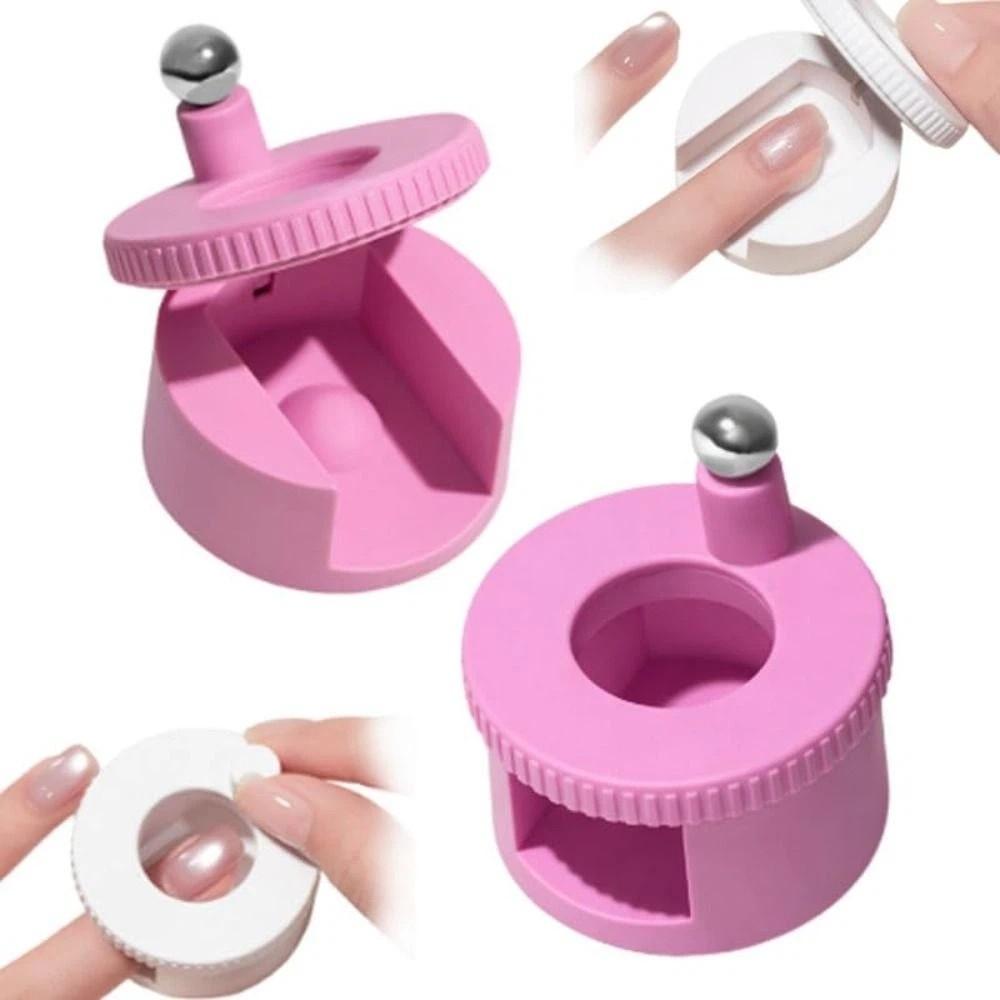 DIY Rotating Cat Eye Magnet Uniform Magnetic Force Automatic Nail Magnet Tool  For Gel Nail Polish