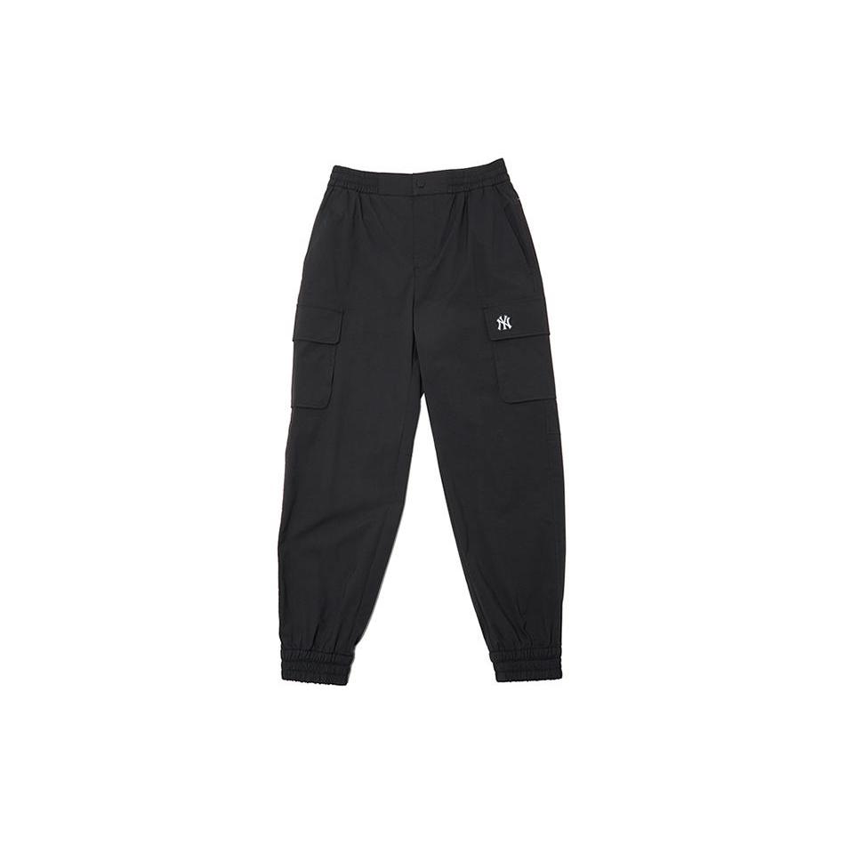 MLB SS24 Casual Pants Unisex Black 3AWPB0441-50BKS M