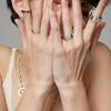 Reve [Silver 925] Gold Marked Clip Ring