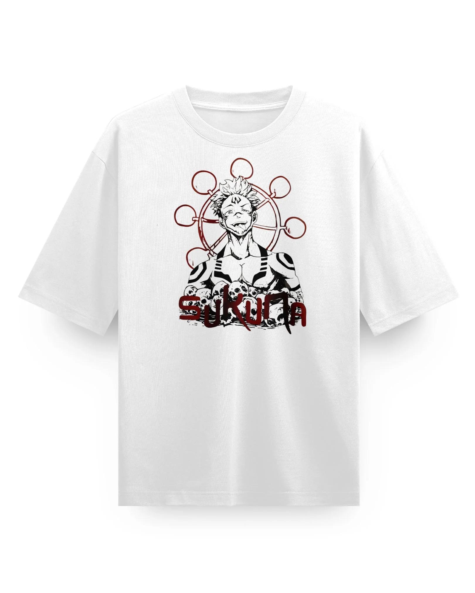 

Sukuna anime Jujutsu Kaisen Graphic TShirt 100Cotton Oversized Shirt unisex Y2k Unisex Short Sleeve ONeck Selling Popular 2026 3XL