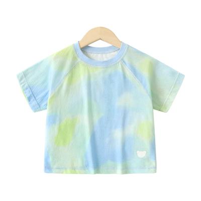 Baby Clothes Casual Boneless Short-sleeved T-shirt Summer Clothes Boys Girls Baby Children Summer Half-sleeved Tops