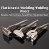 U-Shaped Jaw Flat Nose Pliers High Hardness Welding Locking Clamps  Electrician Maintenance