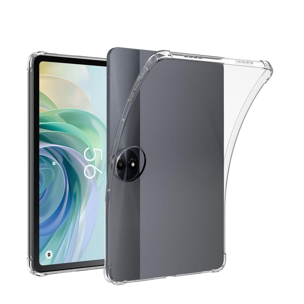 Shockproof Anti-Fall Transparent TPU Case for TCL Tab 8/11 Gen 2 11FE Note A1 Nxtpaper Plus 2026 Tab 10L Gen4 with 4 Corner Airbag Protective Cover