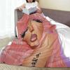 Nicki Minaj  Blankets Flannel Sofa Throw Blanket Warm for Couch Bedding Office Throws Bedspread Quilt