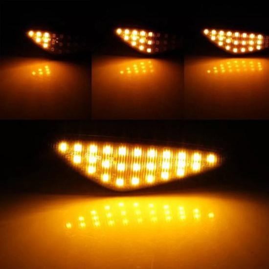 For BMW F25 X5 E70 X6 E71 E72 Sequential LED Side Marker Lamp Turn Signal Light