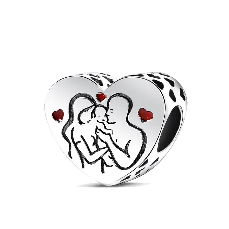 Charm Fit Originální náramky Měď Roztomilé zvířátko Sova Kočky Mořská želva Korálky Dámský přívěsek Korálky Výroba šperků