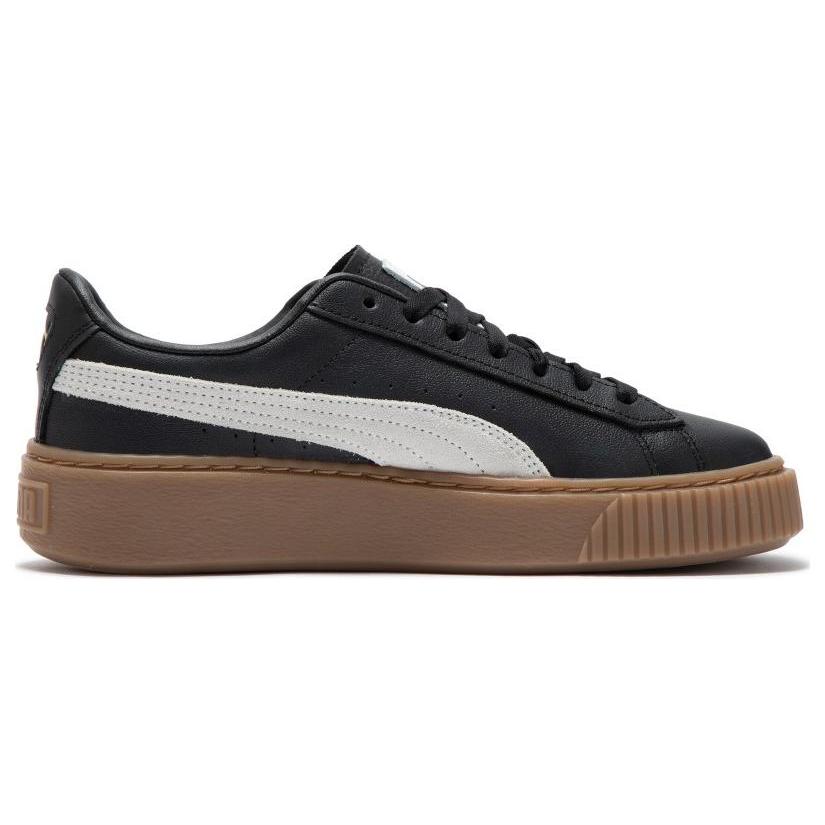 New PUMA Basket Platform L 'Black' Women's 394369-02