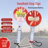 Rechargeable LED Traffic Warning Baton - Emergency Flashing Light Stick for Outdoor Use