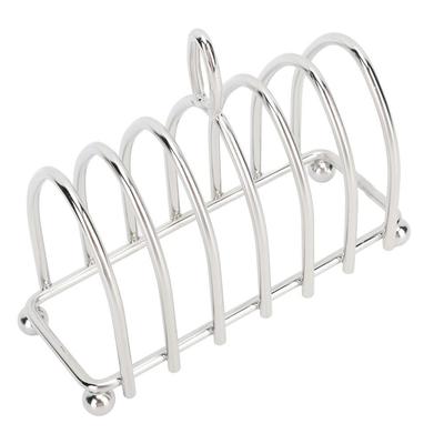 Stainless Steel Toast Rack Durable Bread Holder Air Fryer Accessories Bread Rack  Kitchen Organizer