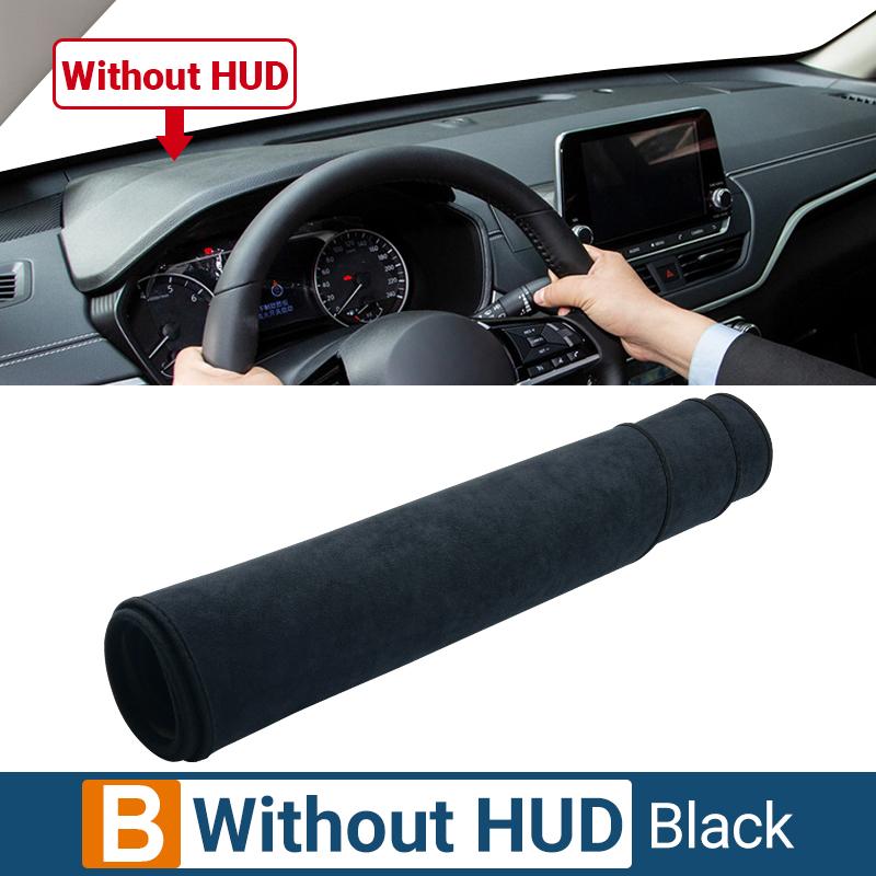 Abaiwai For Nissan Altima L34      Car Dashboard Sun Shade 3d trument Desk Non-slip Mat Accessories Without HUD Black