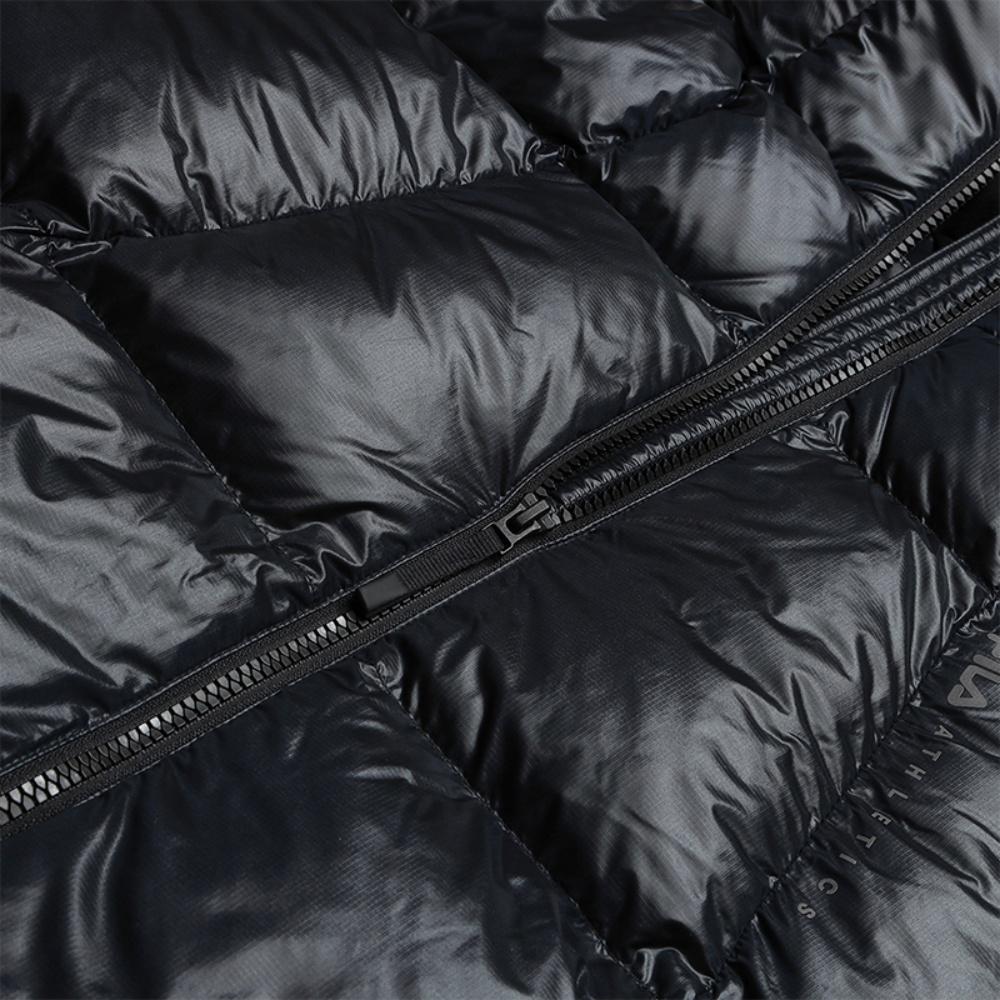 Fila Fitness Series Feather Lightweight Stylish Comfortable Versatile Warm Goose Down Jacket Men Jacket Deep-Black A11M541905FBK