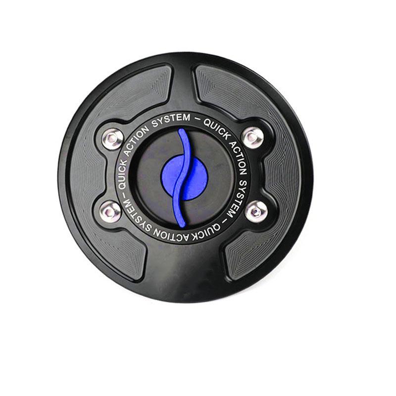 

For BMW S1000RR HP4 2010-2025 S1000R Nake 2014-2025 M1000RR Motorcycle CNC Fuel Tank Cap Gas Oil Tank Cover Petrol Cover синій