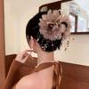Women's Flower Hair Clip High Quality Acrylic Non-slip Grab Clip Shark Clip Women's Daily Hair Clip