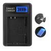 Portable EN-EL20 LCD Display Single Charger Replacement for 1 AW1 J1 J2 J3 J4 PM006 Camera Batteries LCD Charger