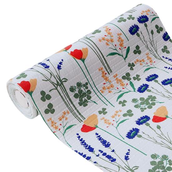 1 Roll 30/45CMx300CM Cabinet Liner Waterproof PVC Drawer Shelf Liner Dust-proof Cuttable