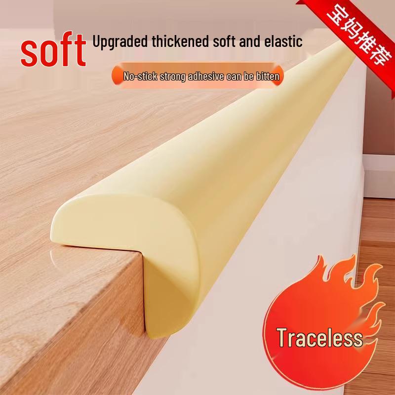 Child-Safe Corner Protector: Foam Anti-Collision Edge Wrap for Tables and Windows