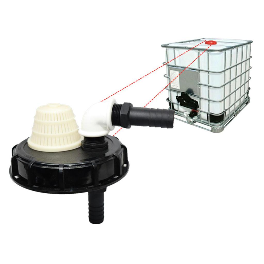 Water Lid Tank Accessories Liquid Industry Barrel Joyoya Nozzle Adaptor Coarse Water for Garden