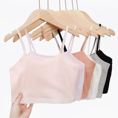 Kid Girls Training BraTeenage Underwear Vest Adolescente Underwear Puberty Clothing 8-14Year