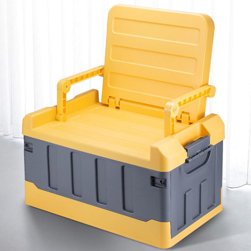 

Большой складной пластиковый ящик для хранения для автомобилей, дома и использования на открытом воздухе