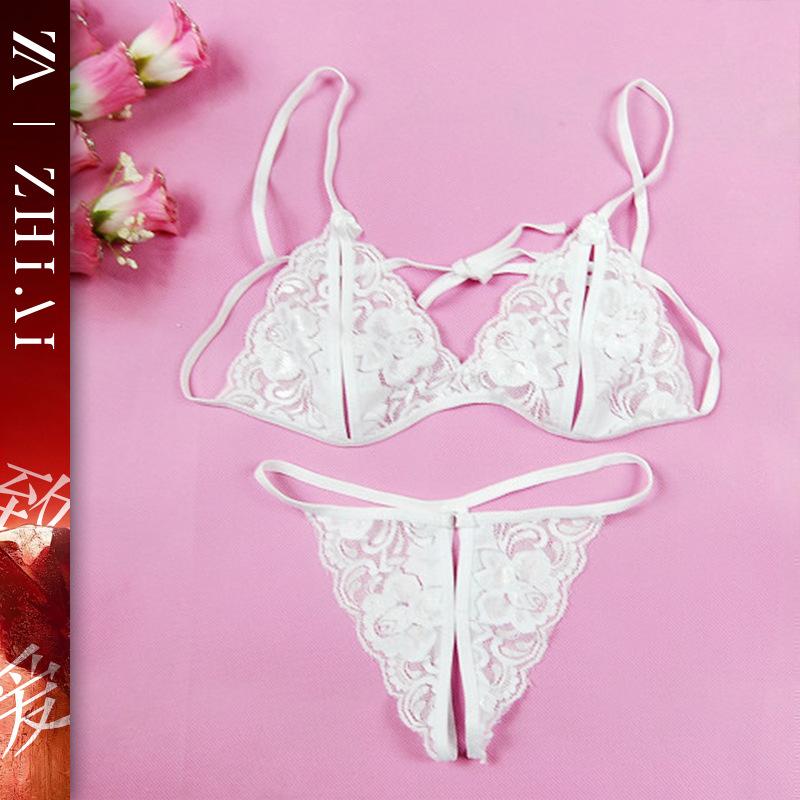 Sex lingerie pure lust sexy three-point crotch free bikini passion tease swimsuit flirting seduction uniform