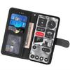 For Samsung Galaxy S25+/S24+ Case Retro PU Leather Wallet Phone Cover with Rotating Card Slots Holder