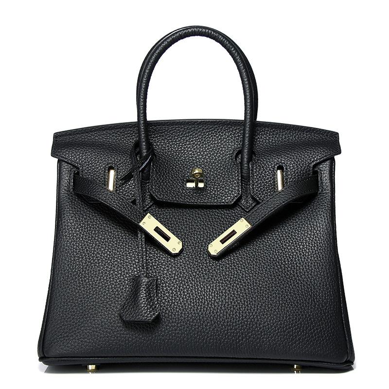 

Сумка через плече з натуральної шкіри Того, ручка для носіння в руці, плечовий ремінь, шкіряна сумка 20x12x13cm