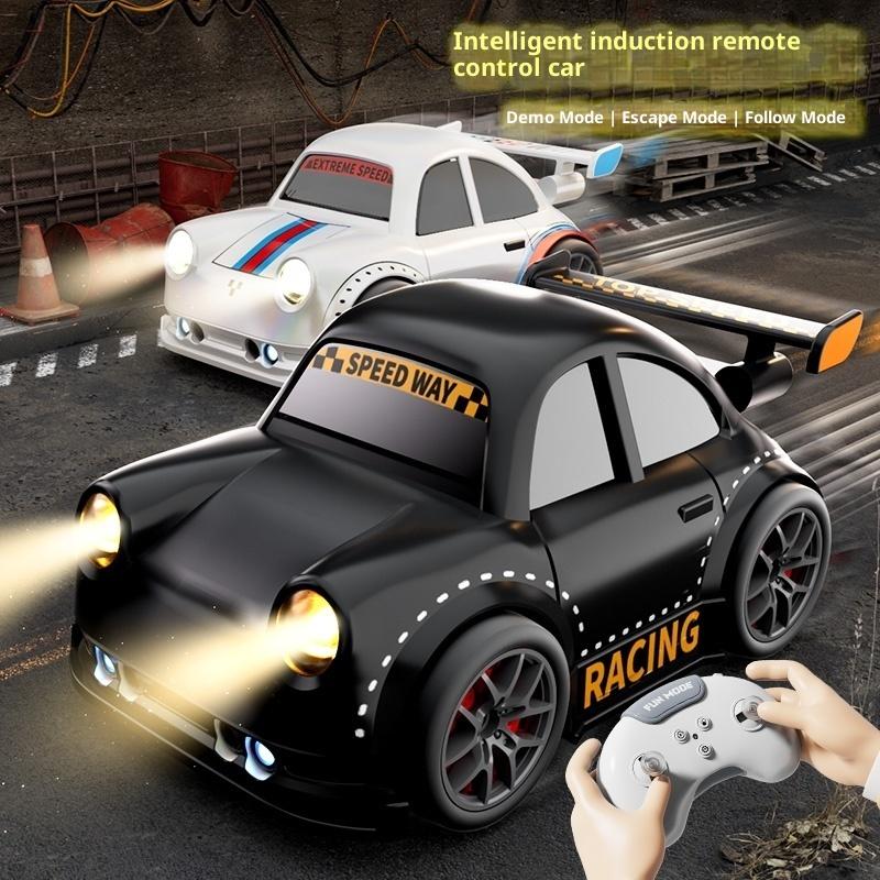 Gesture & Remote Control Rc Car 360° Stunt Drift With Lights & Music 2.4ghz High Speed Funny Toy For Kids Boys Girls Gift