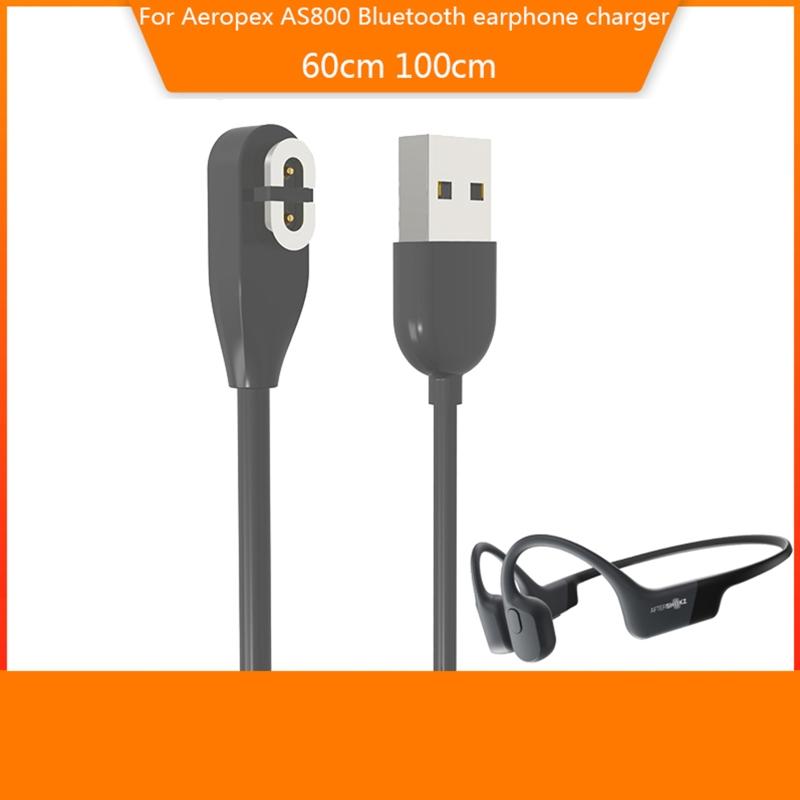 Magnetic Power Adapter Charger Portable Stand Base USB Fast Charging Cable Cord Compatible for After ShokzASC100SG AS100